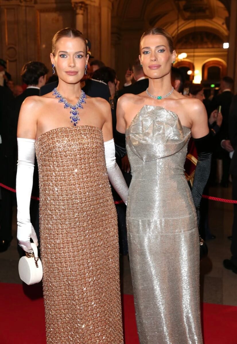 Amelia and Eliza Spencer Vienna Opera Ball 2026