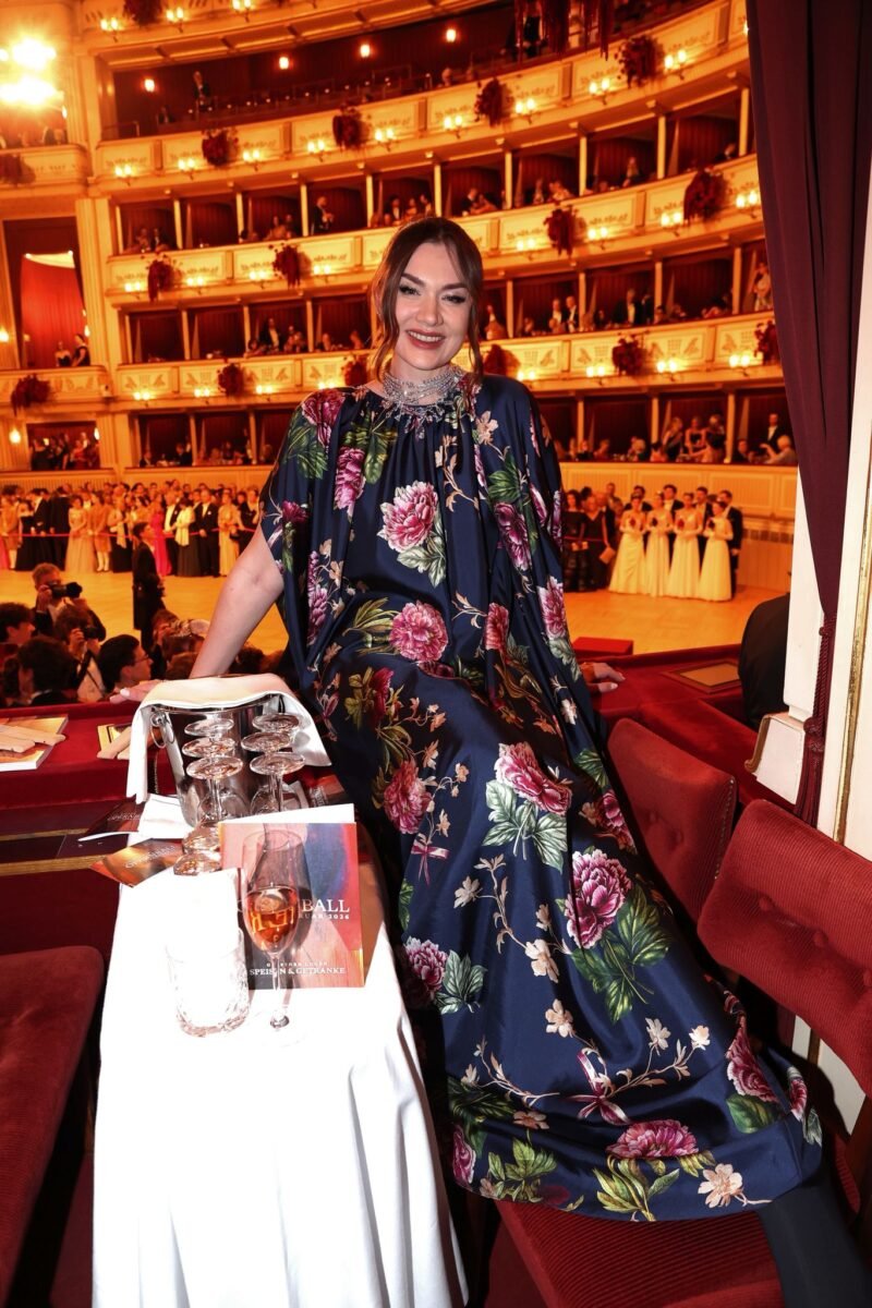 Mariia Grazhina Chaplin Vienna Opera Ball 2026