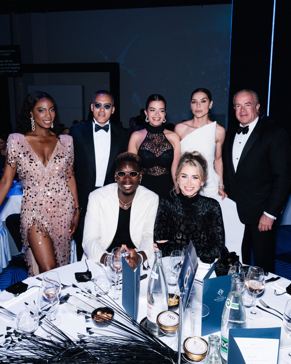 Paul & Zulay Pogba with guests